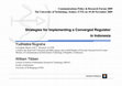 Research paper thumbnail of Strategies for Implementing a Converged Regulator in Indonesia