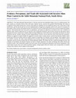 Research paper thumbnail of Evidence, Perceptions, and Trade-offs Associated with Invasive Alien Plant Control in the Table Mountain National Park, South Africa