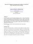 Research paper thumbnail of THE ROLE OF LIBRARIES AND INFORMATION CENTRES IN GOVERNMENT POLICY IMPLEMENTATION IN NIGERIA (LIP Journal)