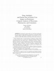 Research paper thumbnail of Drug Attributes and Patient Out-of-Pocket Cost Impact on Preference:: Conjoint Analysis of Physicians, Pharmacists, and Consumers