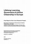 Research paper thumbnail of Lifelong Learning, Governance & Active Citizenship in Europe