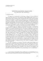 Research paper thumbnail of "Progetto Calvatone": dallo scavo all'edizione multimediale