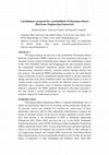 Research paper thumbnail of A Preliminary Proposal for a Probabilistic Performance‐Based Hurricane Engineering Framework