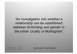 Research paper thumbnail of (2012) Th-fronting, Gender and Nottingham (Conference Paper)