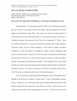 Research paper thumbnail of Essay Review of "The Arts and the Creation of Mind" by Elliot Eisner