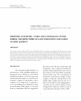 Research paper thumbnail of Fruitful Symmetry: Corn and Cosmology in the Public Architecture of Late Formative and Early Classic Jalisco. 