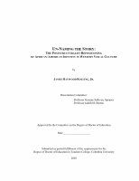 Research paper thumbnail of Un-Naming the Story: The Poststructuralist Repositioning of African-American Identity in Western Visual Culture.