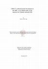 Research paper thumbnail of CREC7‘s infrastructural investment in the DRC: an in-depth study of the motives for Chinese outward FDI