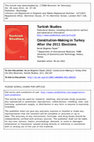 Research paper thumbnail of Constitution Making in Turkey after the 2011 Elections