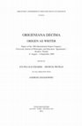 Research paper thumbnail of Uno sguardo d'insieme sulle prosopopee divine in Origene. Il Padre e il Figlio a colloquio con l'uomo