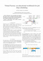 Research paper thumbnail of Virtual Factory: an educational workbench for job shop scheduling