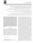 Research paper thumbnail of Indentation Deformation and Microcracking in β‐Si3N4‐Based Nanoceramic