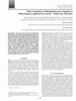 Research paper thumbnail of Phase Composition and Photoluminescence Properties of Radio-Frequency Sputtered Pure and Sm3+-Doped ZrO2 Thin Films: Phase Composition and PL Properties