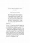 Research paper thumbnail of Statistical template matching under geometric transformations