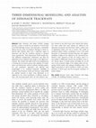 Research paper thumbnail of THREE-DIMENSIONAL MODELLING AND ANALYSIS OF DINOSAUR TRACKWAYS