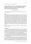 Research paper thumbnail of Impetus and Resistance to Changing Work-Related Mobility Patterns in Catalonia: The Role of the Social Actors and Participation