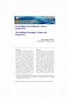 Research paper thumbnail of El paradigma de la mediación: crítica y perspectivas; The Mediation Paradigm: Critique and Perspectives