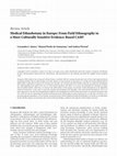 Research paper thumbnail of Medical ethnobotany in Europe: from field ethnography to a more culturally-sensitive evidence-based CAM?