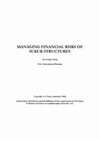 Research paper thumbnail of FINANCIAL RISKS OF SUKUK STRUCTURES