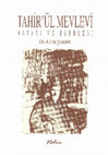 Research paper thumbnail of Tâhirü'l-Mevlevî'nin Hayatı ve Eserleri