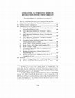 Research paper thumbnail of Litigating Alternative Dispute Resolution in the Fifth Circuit