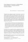 Research paper thumbnail of From Indigenous Economies to Market-Based Self-Governance: A Feminist Political Economy Analysis