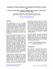 Research paper thumbnail of Assessment of Cassava Wastewater on the Geotechnical Properties of Lateritic Soil