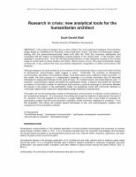 Research paper thumbnail of Research in Crisis