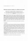 Research paper thumbnail of Multi-level structural modeling of an offshore wind turbine