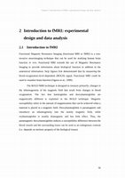 Research paper thumbnail of Introduction to FMRI: Experimental Design and Data Analysis