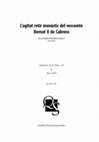 Research paper thumbnail of L'agitat retir monàsic del vescomte Bernat II de Cabrera