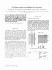 Research paper thumbnail of Fluid characterization by interdigitated electrodes sensors