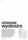 Research paper thumbnail of Dźwignie wyobraźni (współautor: Piotr Markiewicz)