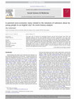 Research paper thumbnail of Is parental socio-economic status related to the initiation of substance abuse by young people in an English city? An event history analysis