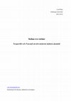 Research paper thumbnail of Mellan två världar - Tocqueville och Foucault om den moderna maktens dynamik. (Student essay)