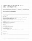 Research paper thumbnail of Epomanduodurum, une ville chez les Séquanes: bilan de quatre année de recherche à Mandeure et Mathay (Doubs)