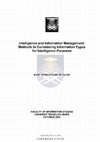 Research paper thumbnail of Intelligence and Information Management: Methods in Considering Information Types for Intelligence Purposes