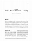 Research paper thumbnail of Game-based historical learning