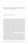 Research paper thumbnail of Review of Leslie Kurke, Aesopic Conversations: Popular Tradition, Cultural Dialogue, and the Invention of Greek Pros