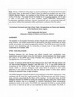 Research paper thumbnail of The Korean Peninsula and the 6-Party Talks: Perspectives on Peace and Stability in the Northeast Asian region