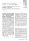 Research paper thumbnail of A synchrotron X-ray powder diraction study of 4-(2,3,4-trifluorophenyl)-1,2,3,5-dithiadiazolyl. Crystal structure determination using a global optimisation method