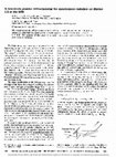 Research paper thumbnail of A two-circle powder diffractometer for synchrotron radiation on Station 2.3 at the SRS