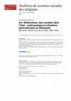 Research paper thumbnail of Des sociétés dans l’État : anthropologie et situations postcoloniales en Mélanésie, par Gwendoline Malogne-Fer