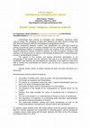 Research paper thumbnail of CALL FOR PAPERS - THEORETICAL ARCHAEOLOGY GROUP (US) - 2013 Theme: "Vision"