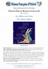 Research paper thumbnail of Oriental Tales in Western Contexts- Readings and Lectures with Marina Warner, Aboubakr Chraïbi and Geert Jan van Gelder See podcasts available on internet link below