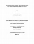 Research paper thumbnail of South Africa's nuclear diplomacy, 1990-2010: Securing a niche role through norm construction and state identity