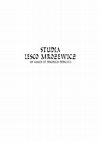 Research paper thumbnail of Studia Lesco Mrozewicz ab amicis et discipulis dedicata ediderunt S. Ruciński, C. Balbuza, Ch. Królczyk, Poznań 2011