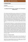 Research paper thumbnail of Assembling Partial Perspectives: Thoughts on the Anthropology of Bureaucracy