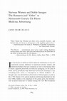 Research paper thumbnail of “Nervous Women and Noble Savages: The Romanticized ‘Other’ in Nineteenth-Century Patent Medicine Advertising” 