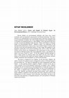 Research paper thumbnail of Review of Nature and Empire in Otoman Egypt: An  Environmental History - by Alan Mikhail, Ankara Üniversitesi SBF Dergisi, 68, no. 1 (2013): 169-70.